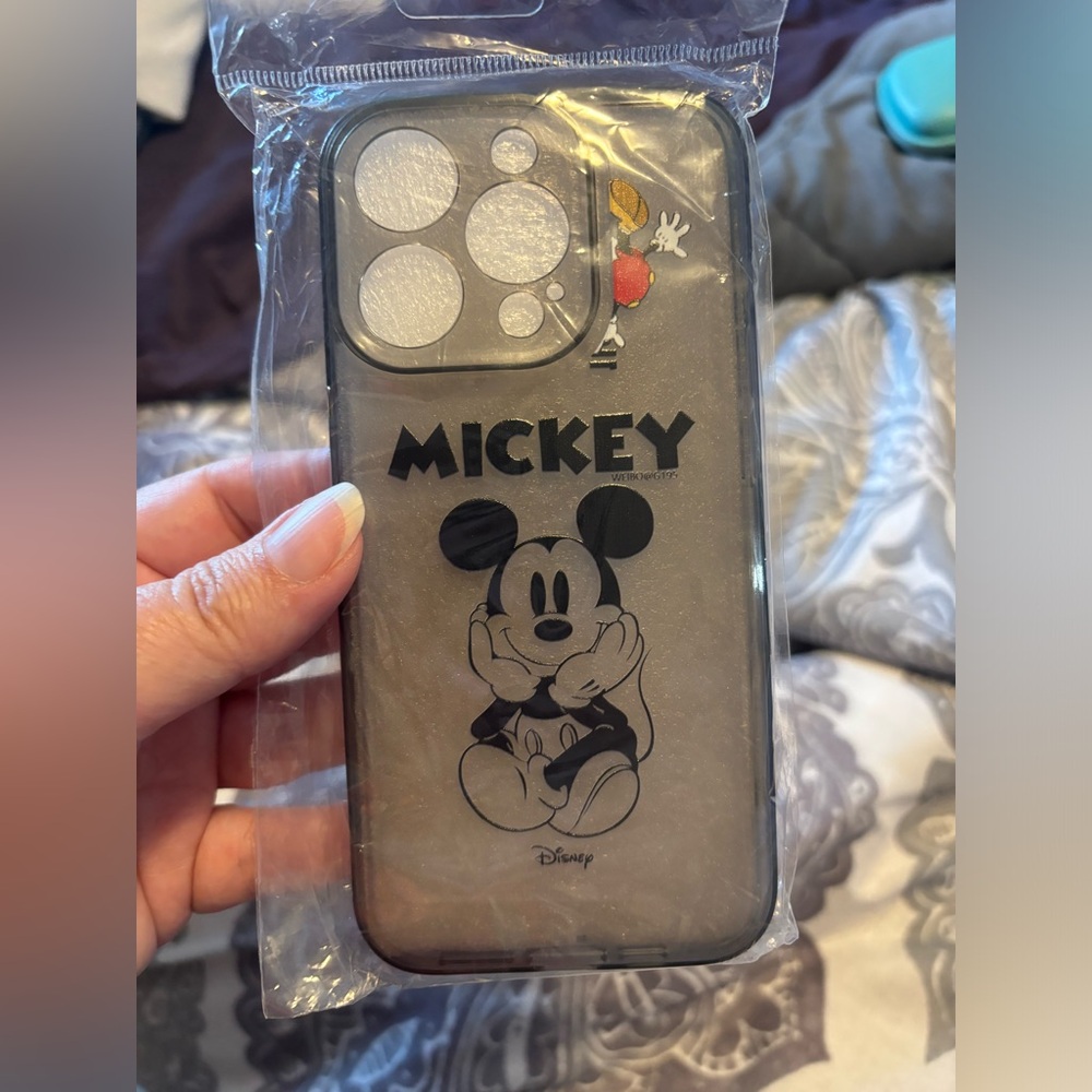 Brand new in package, Mickey Mouse iPhone 15 Pro case